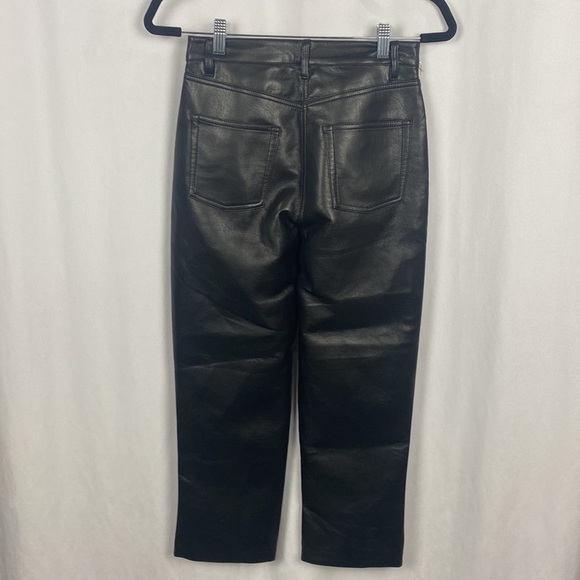 Wilfred The Melina™ Cropped Pant Vegan Leather Cropped Pants Black Size 4 - Picture 13 of 16